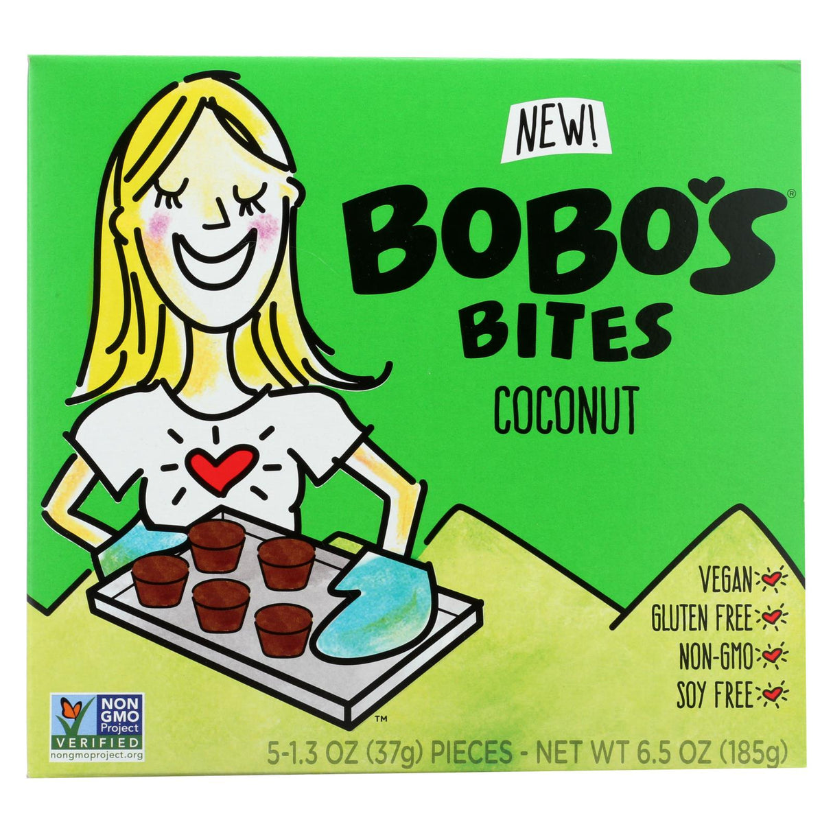 Bobo's Oat Bites: Deliciously Chewy Coconut Goodness in a Pack of 6 - Cozy Farm
