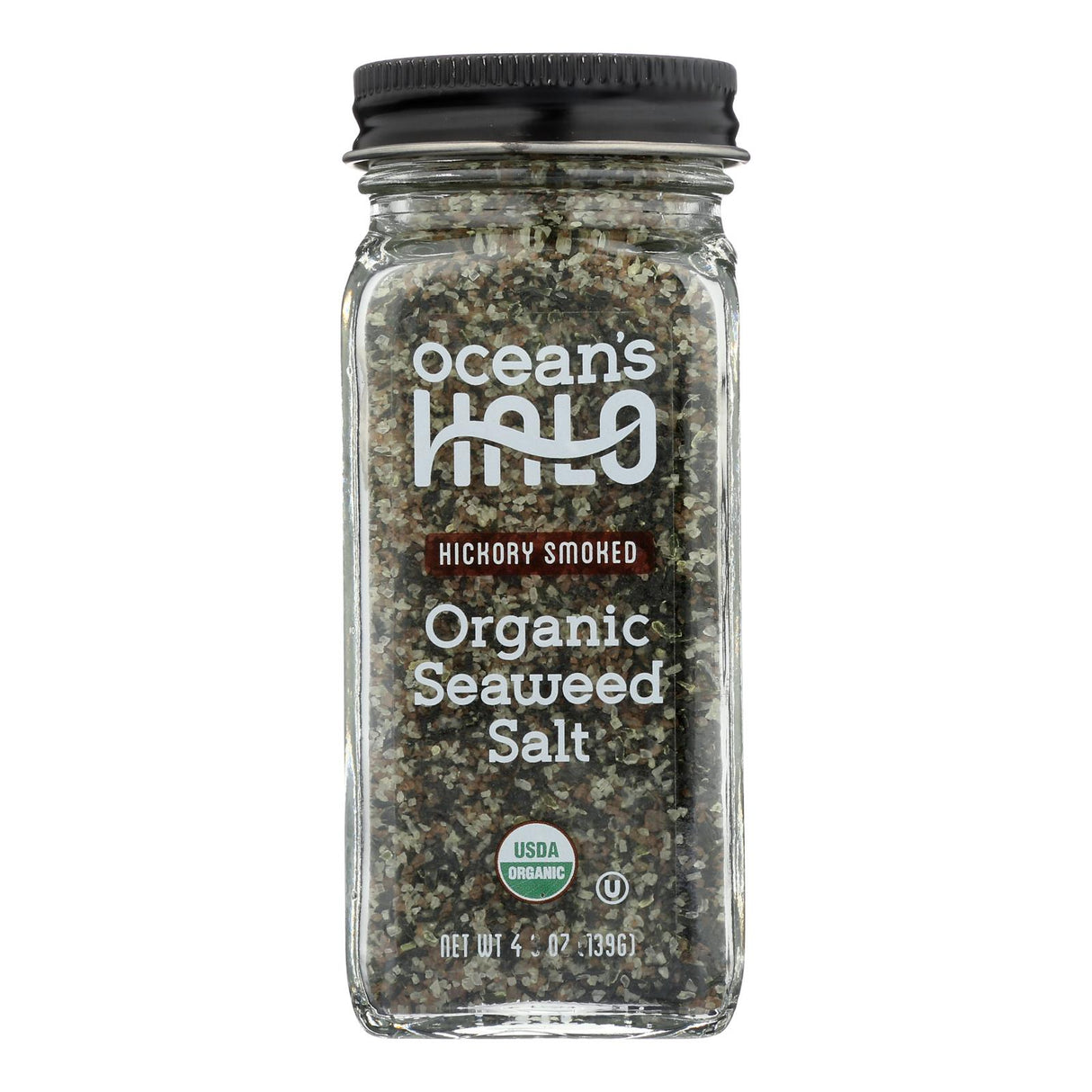 Ocean's Halo Smoked Salt Hick, 4.9 Oz. (Pack of 6) - Cozy Farm