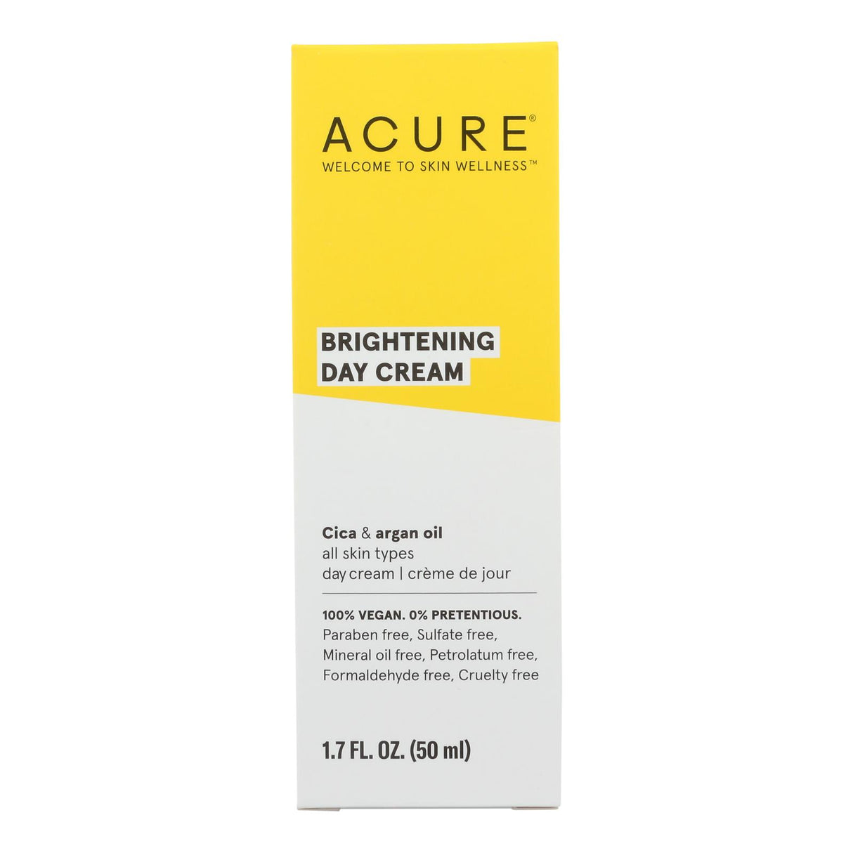 Acure Day Cream with Gotu Kola Extract and Chlorella - Cozy Farm