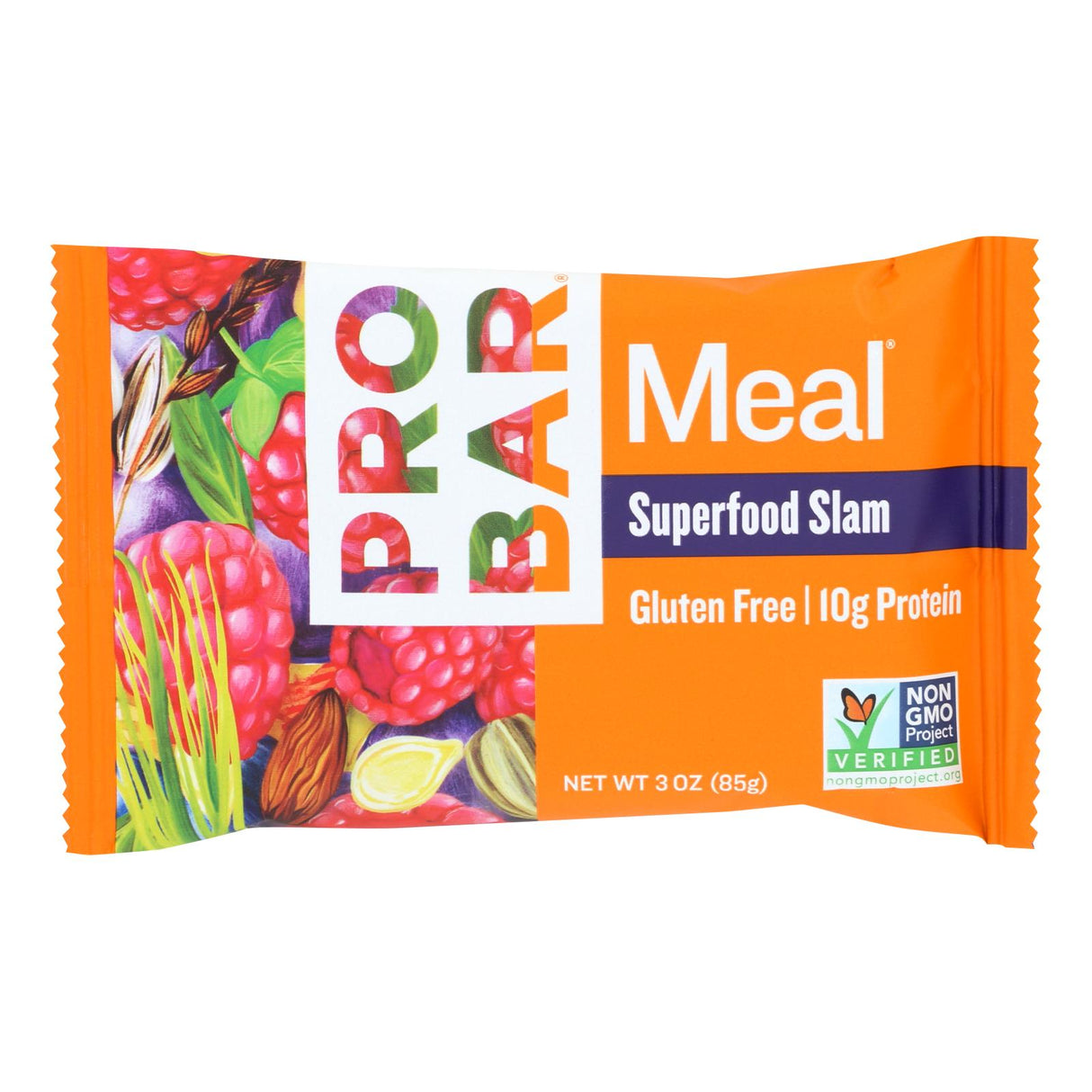 Pro Bar Organic Superfood Slam Bar, Vegan Protein Bars (12 Pk - 3 Oz Each) - Cozy Farm