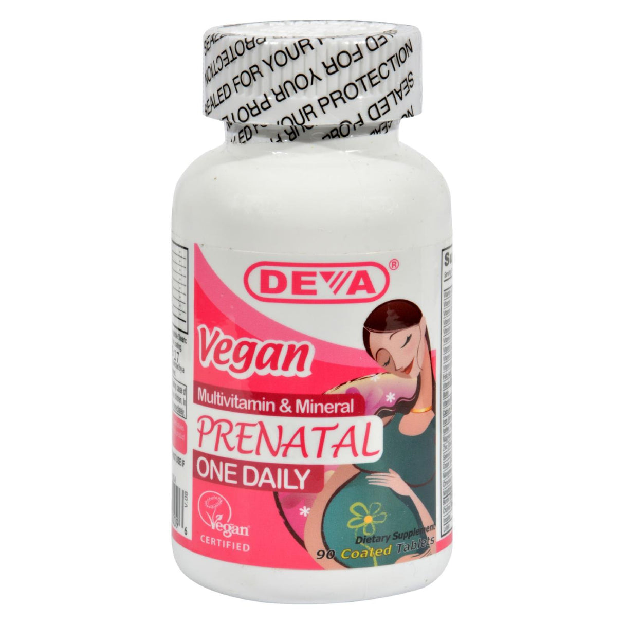 Deva Prenatal Vegan Multivitamin & Mineral: Support Mom & Baby Naturally (90 Tablets) - Cozy Farm