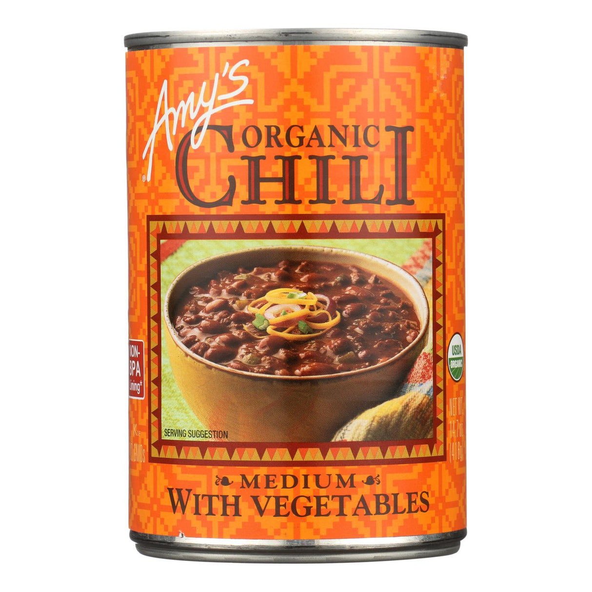 Amy's Organic Hearty Medium Chili With Veggies - Cozy Farm
