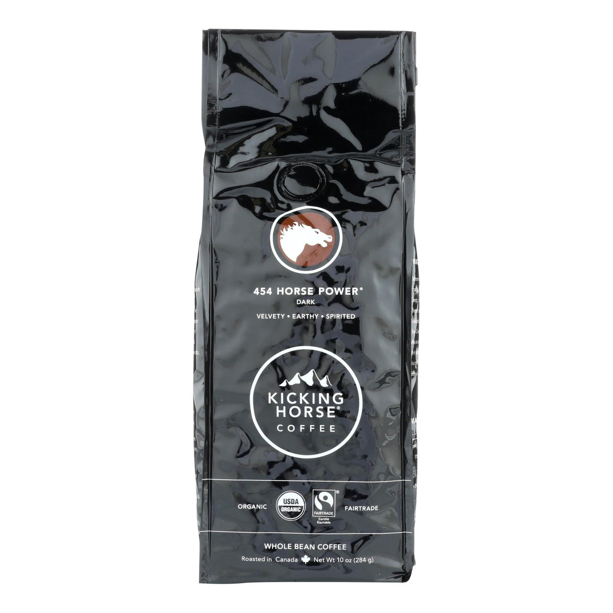 Kicking Horse Coffee Organic Whole Bean Horspwr Dark Roast 10 Oz Bag - Cozy Farm