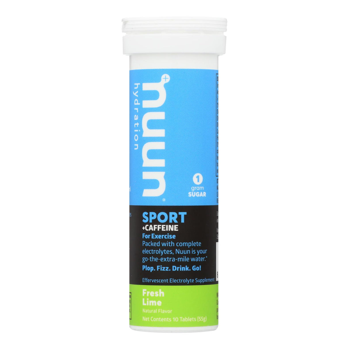 Nuun Energy Hydration Drink Tabs, Lemon-Lime (Pack of 8) - Cozy Farm