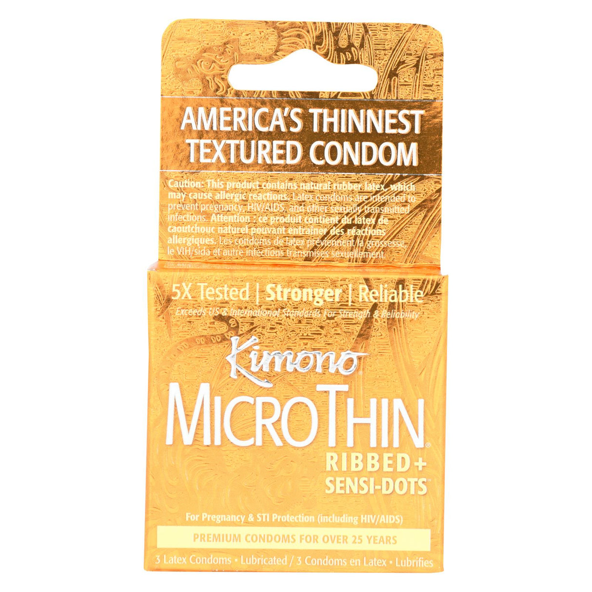 Mayer Laboratories Kimono Textured Condom (Pack of 3) - Cozy Farm