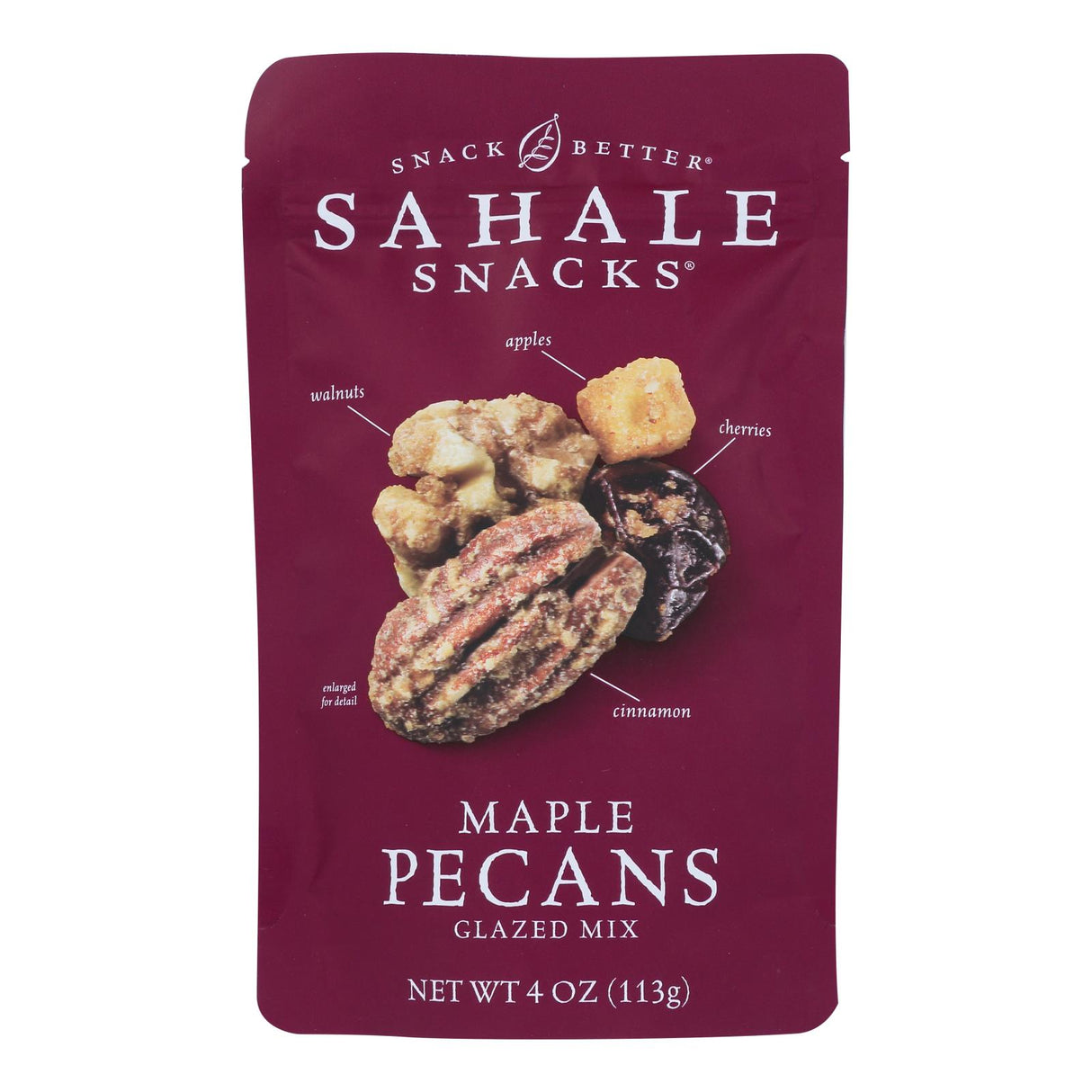 Sahale Snacks Glazed Mix Maple Pecans (Pack of 6 - 4 Oz.) - Cozy Farm