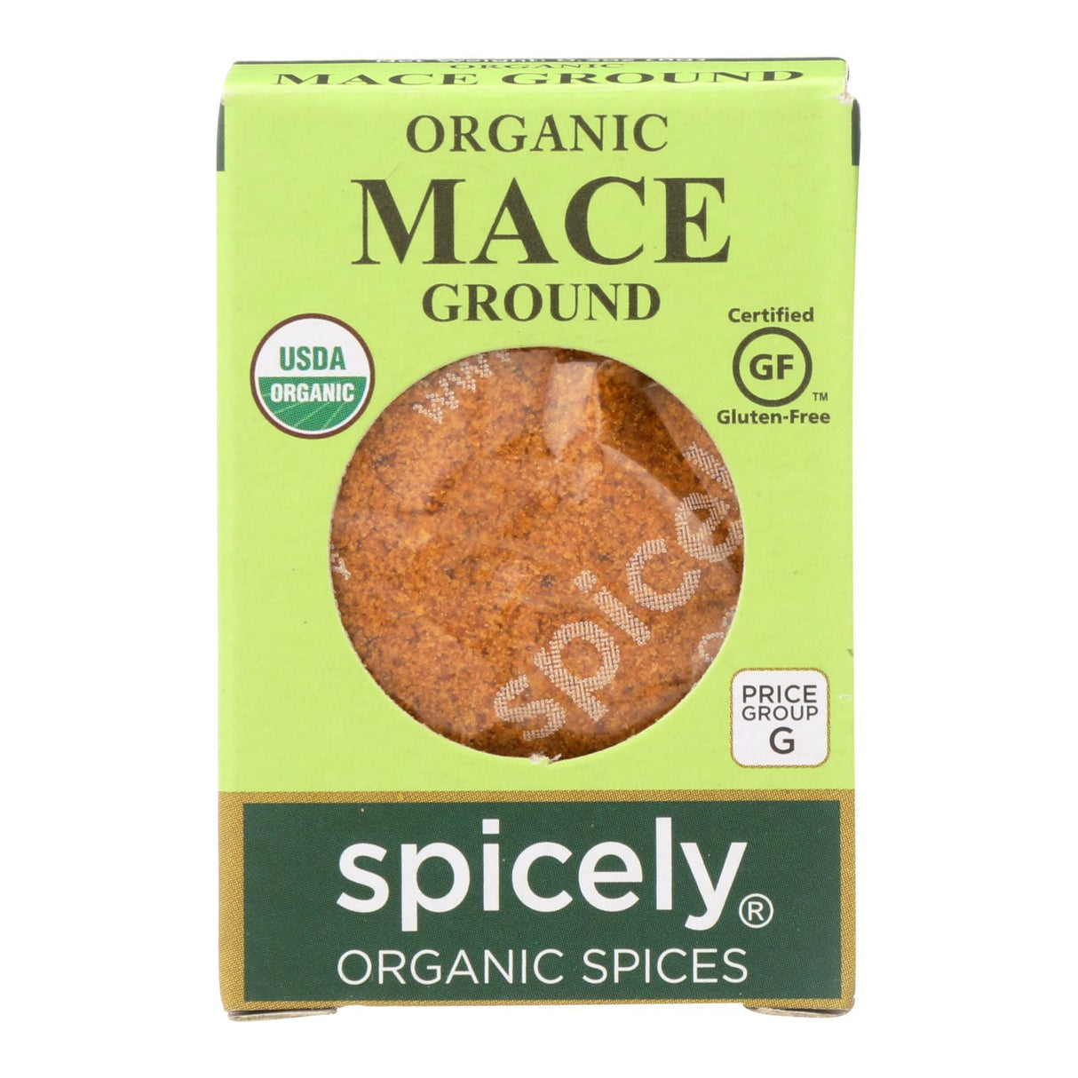 Spicely Organics Ground Mace: 6-Pack of Pure, Organic Spice (0.3 Oz.) - Cozy Farm