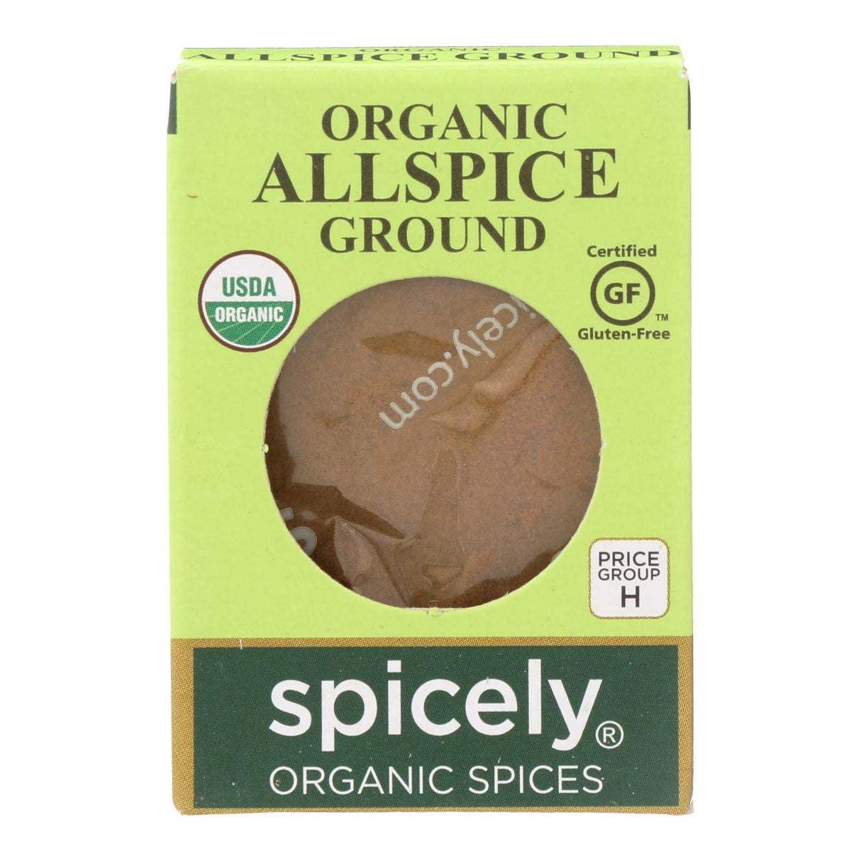 Spicely Organics Certified Organic Ground Allspice - 0.45 Oz. (Pack of 6) - Cozy Farm