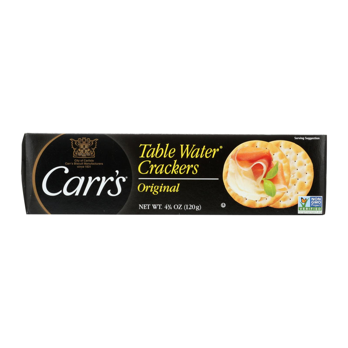 Carr's Table Water Crackers, Bite-Sized (Pack of 12 - 4.25 oz.) - Cozy Farm