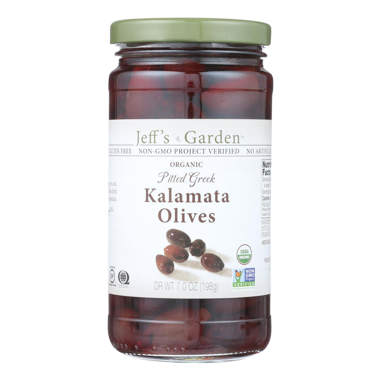 Jeff's Natural Kalamata Olives 7 Oz. Pack of 6 - Cozy Farm