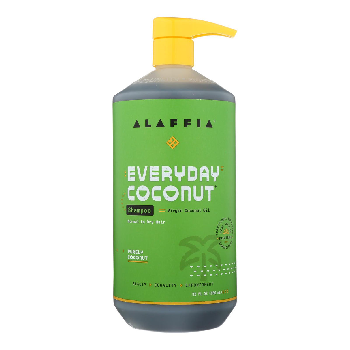 Alaffia Everyday Coconut Ginger Shampoo - 32 Fl Oz - Cozy Farm