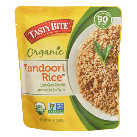 Tasty Bite Tandoori Rice, Ready-to-Eat 8.8 oz (Pack of 6) - Cozy Farm 