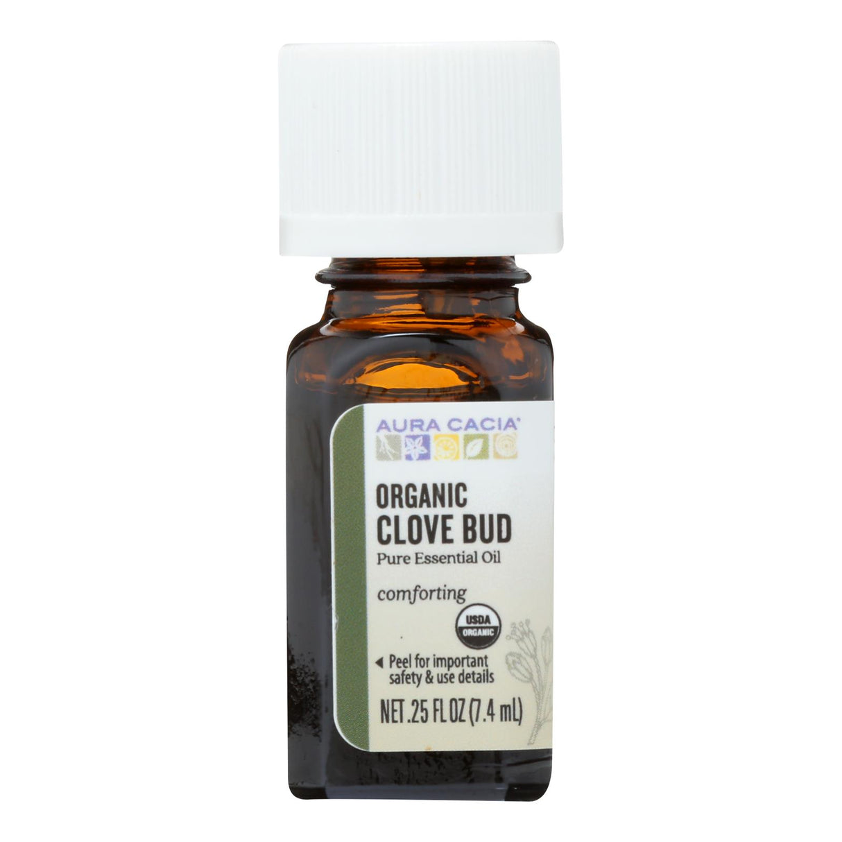 Aura Cacia Organic Clove Bud Essential Oil (.25 Oz.) - Cozy Farm