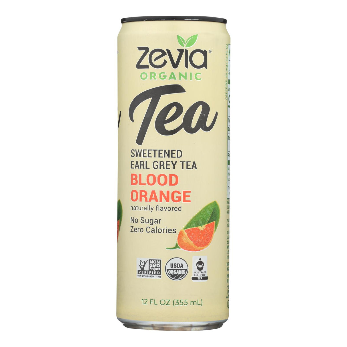 Zevia Orange Tea, Refreshing Zero-Calorie Beverage (12-Pack, 12 Fl Oz Each) - Cozy Farm