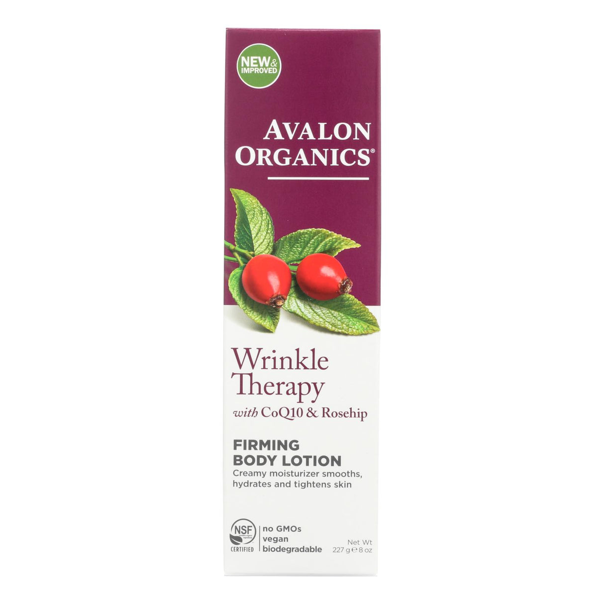 Avalon Organics Ultimate Firming Body Lotion with Coenzyme Q10, 8 Fl Oz - Cozy Farm