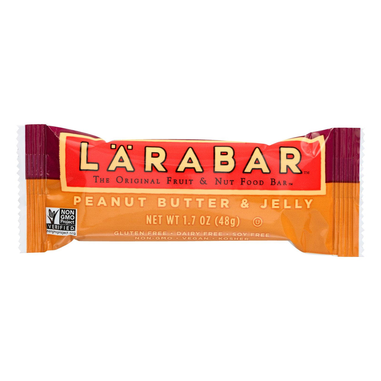 Larabar Peanut Butter and Jelly - 16 Pack of 1.6 Oz. Bars - Cozy Farm