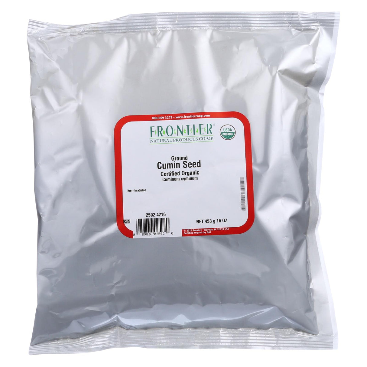 Frontier Herb - Organic Cumin Seed Powder (1lb) - Bulk Ground Cumin - Cozy Farm
