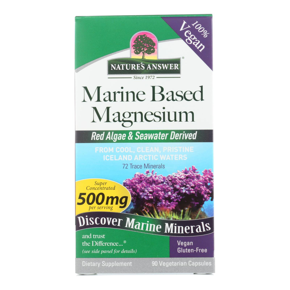 Nature's Answer Plant-Based Magnesium Supplement for Optimal Health (90 Capsules) - Cozy Farm