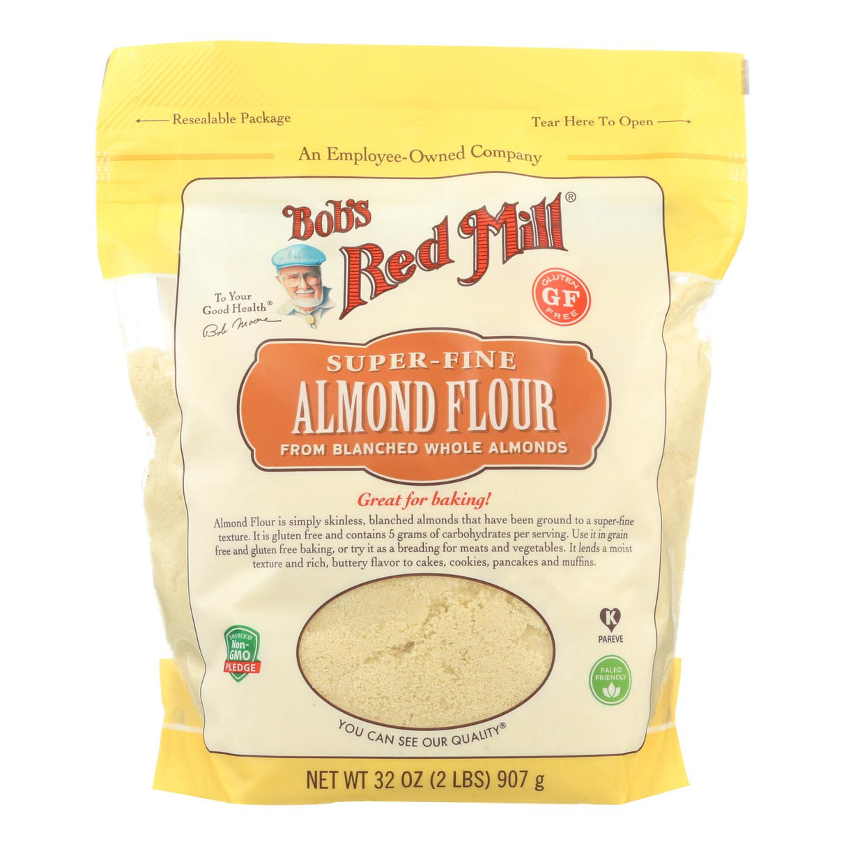Bob's Red Mill Blanched Almond Flour, 32 Oz. (4 Pack) | Gluten-Free Baking - Cozy Farm