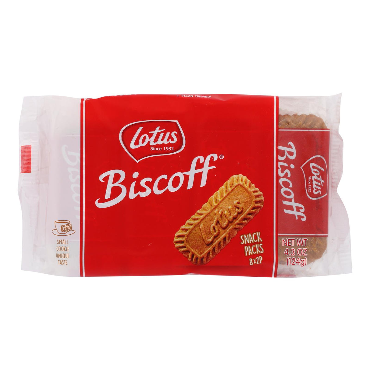 Lotus Biscoff Cookies - Individually Wrapped - Perfect for Lunch, Snacks & Travel - 4 Oz - Pack of 12 - Cozy Farm