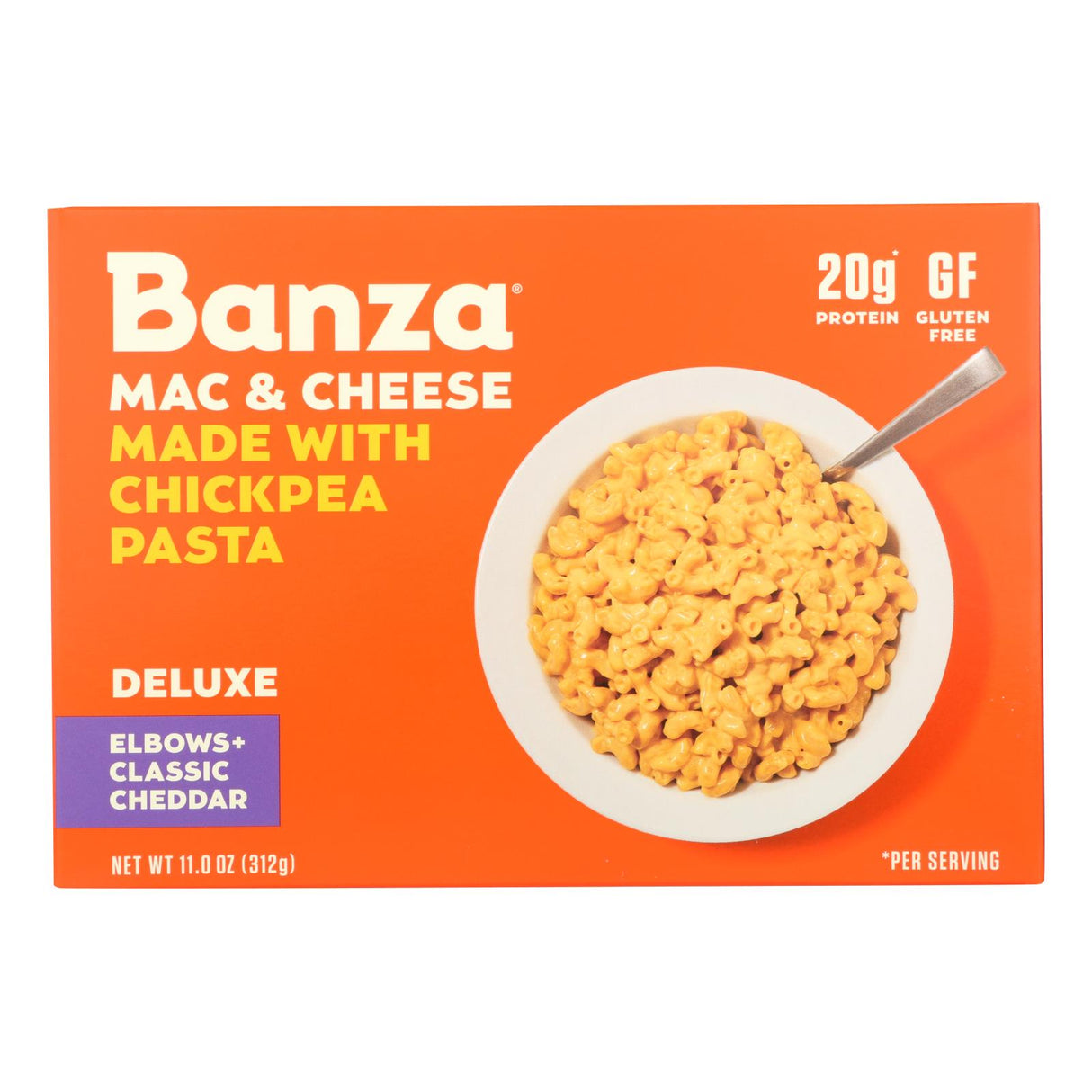 Banza 11 Oz. Mac and Cheese with Chickpea Cheddar (Pack of 6) - Cozy Farm