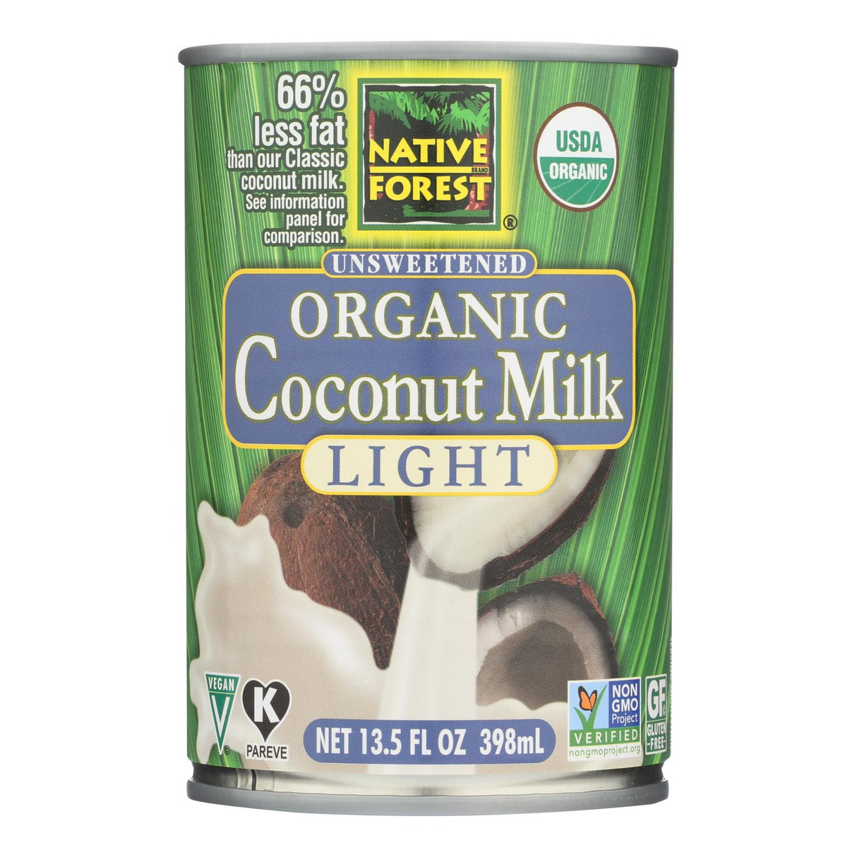 Native Forest Whole Organic Light Coconut Milk (Pack of 12) - Cozy Farm