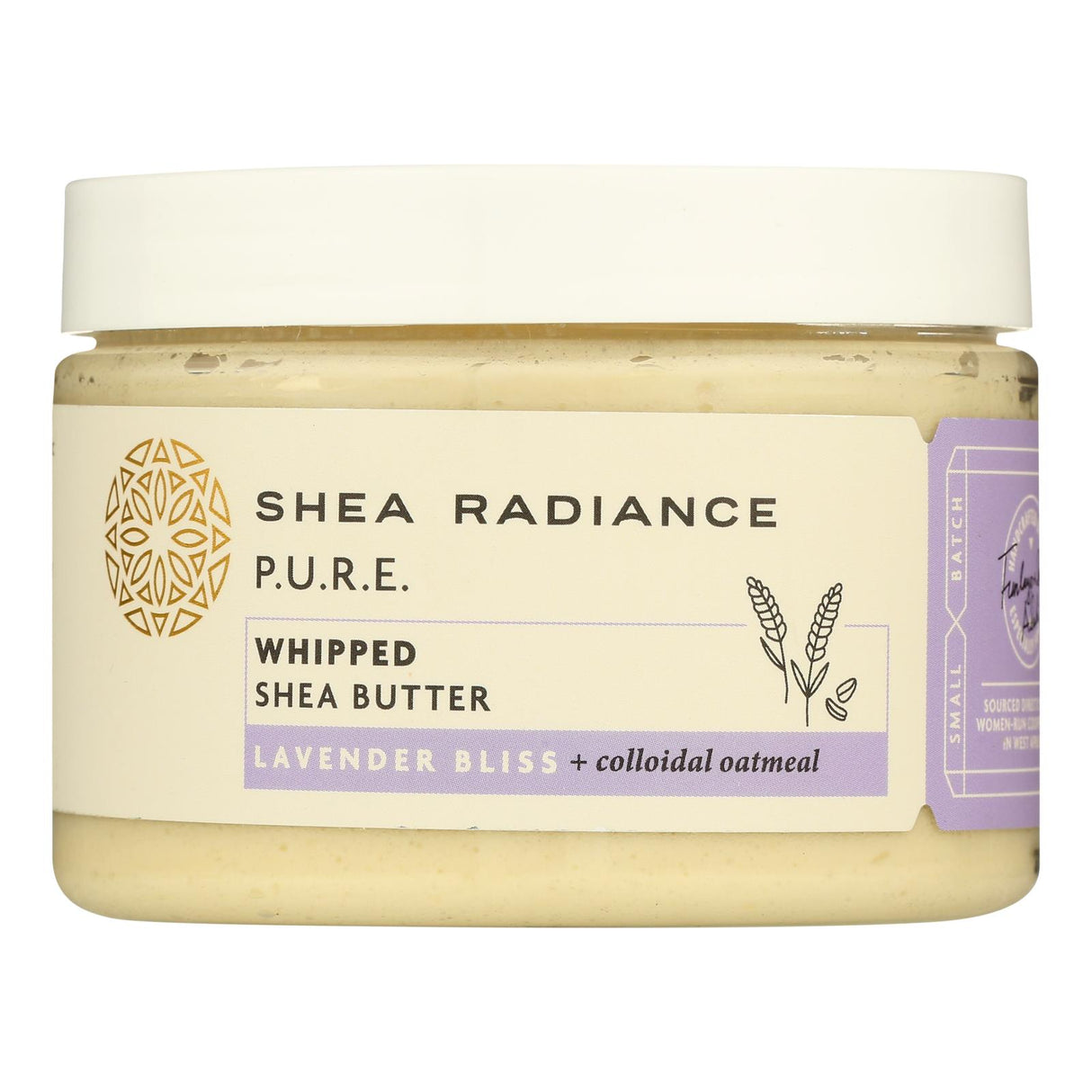 Shea Radiance Whipped Lavender Bliss Shea Butter - 7 Oz. - Cozy Farm