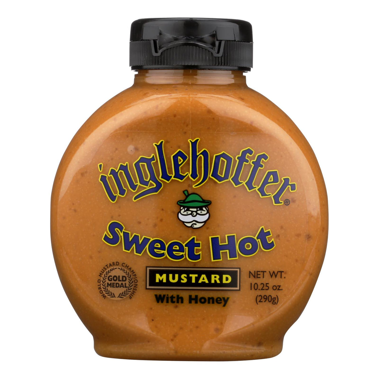 Inglehoffer Sweet & Hot Mustard, 10.25 Oz (Pack of 6) - Cozy Farm