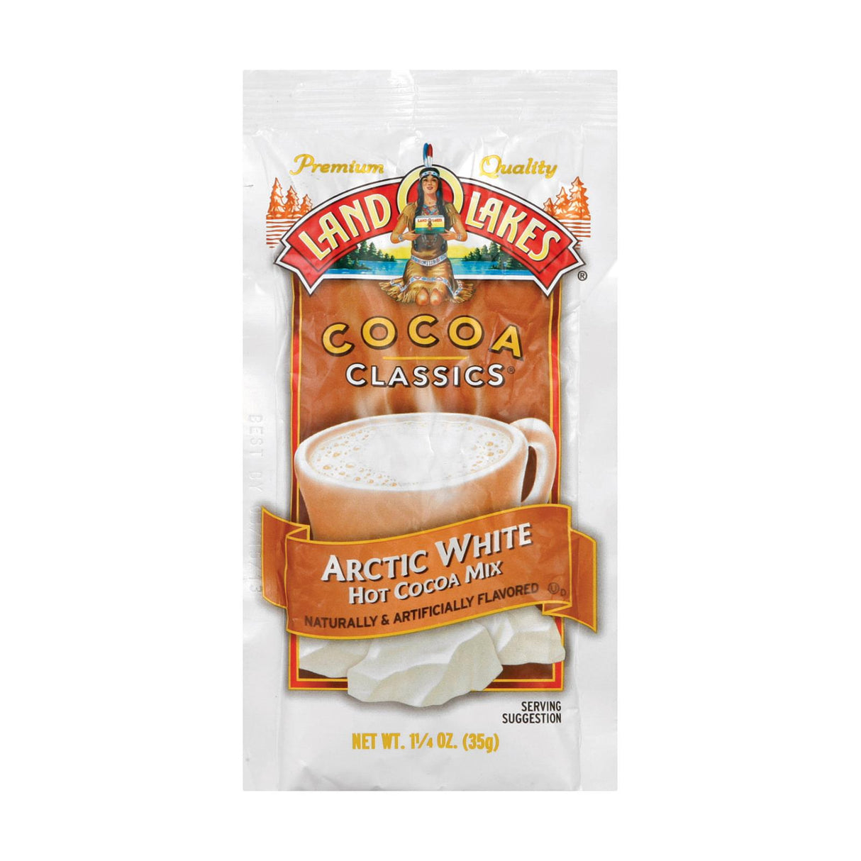Land O'Lakes Cocoa Classics Arctic White Chocolate Chips, 1.25 Oz. (Pack of 12) - Cozy Farm