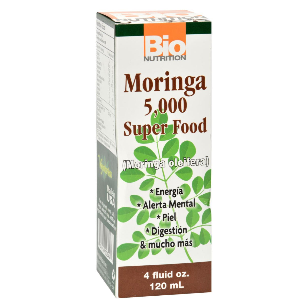 Bio Nutrition Moringa Superfood Extract 5000mg, 4 fl oz - Cozy Farm