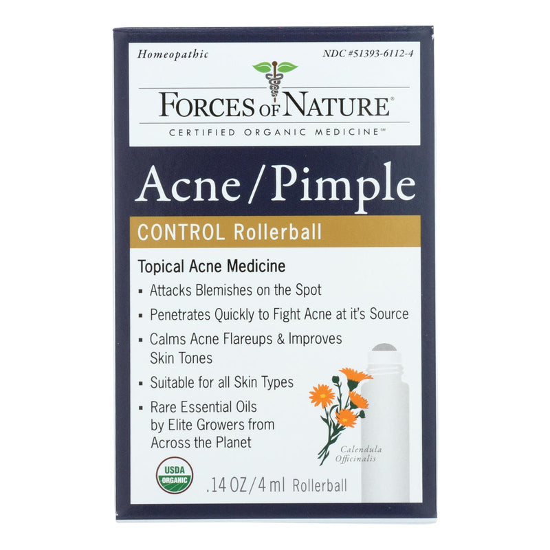 Forces Of Nature Acne/Pimple Rollerball Applicator - Cozy Farm 