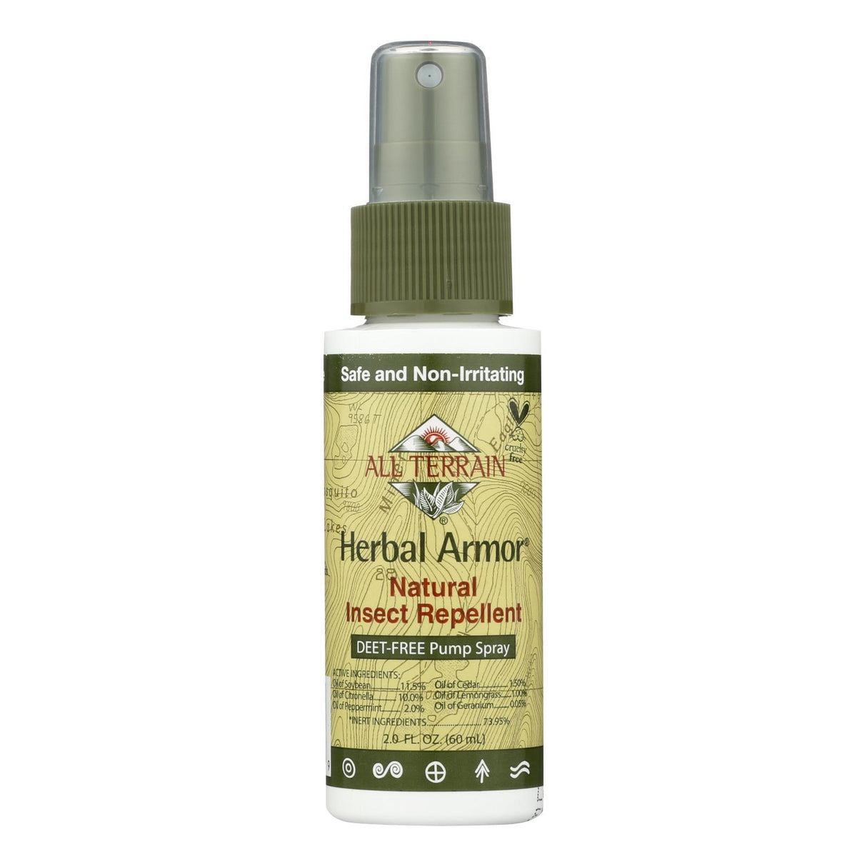 All Terrain Herbal Armor 2 Fl Oz Natural Insect Repellent - Cozy Farm