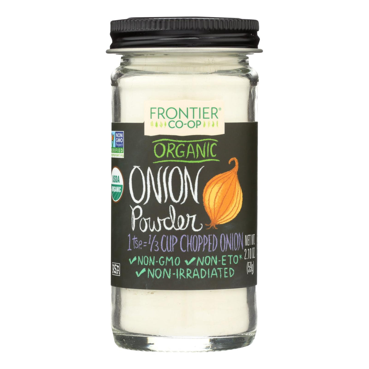 Premium Spice Organic White Onion Powder, 2.10 Oz. - Cozy Farm