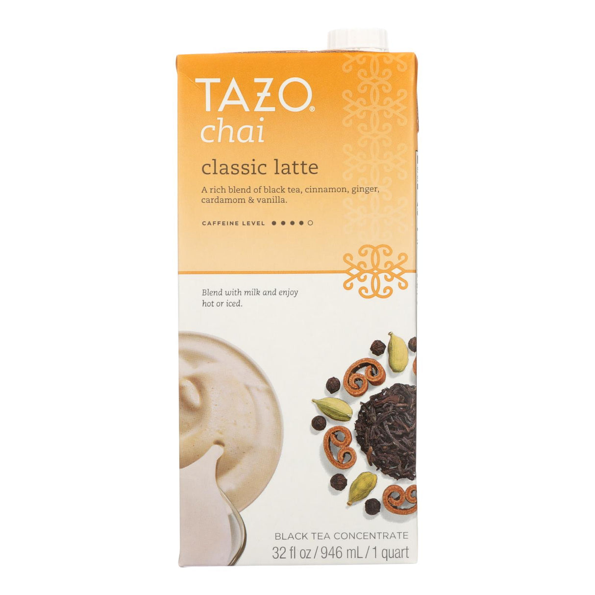 Tazo Chai Tea Concentrate, 6-Pack of 32 Fl Oz Bottles - Cozy Farm