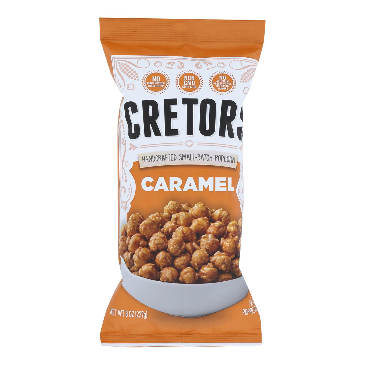 G.H. Cretors Just The Caramel Popcorn, 8 Oz. (Pack of 12) - Cozy Farm