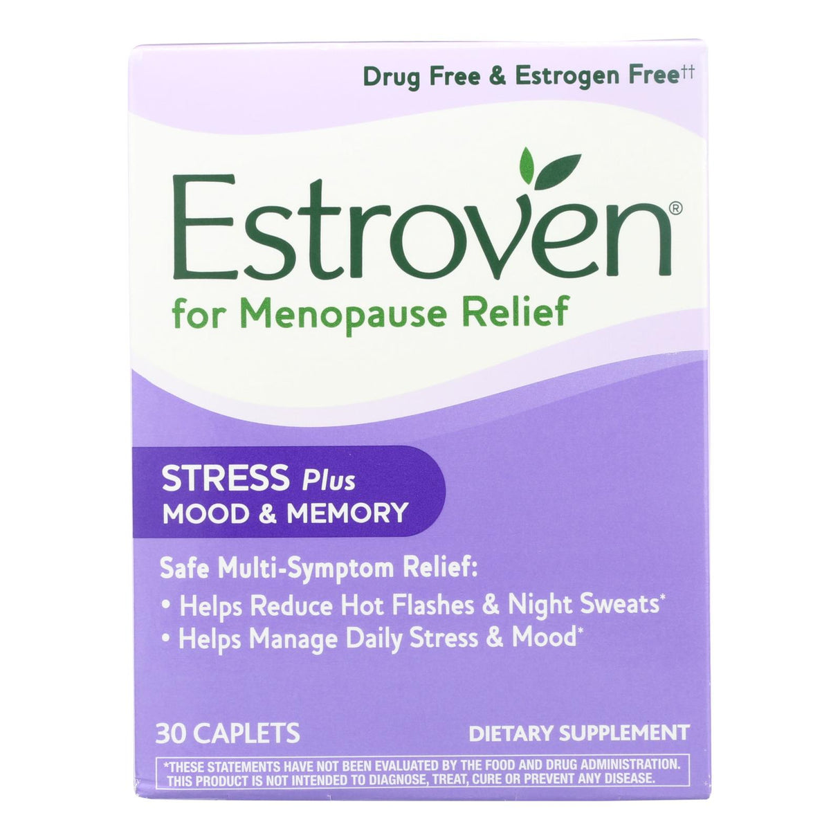 Estroven Plus Mood and Memory Supplement - 30 Caplets - Cozy Farm