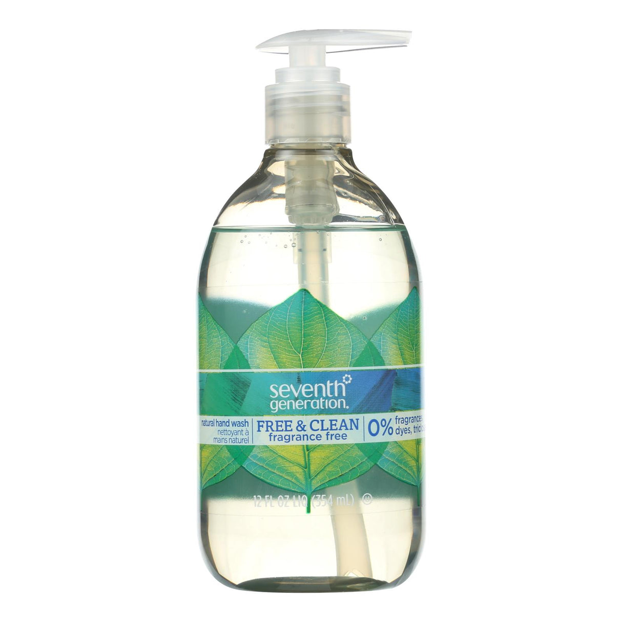 Seventh Generation Free & Clean Unscented Natural Hand Wash - 12 Pack, 12 Fl Oz Each - Cozy Farm