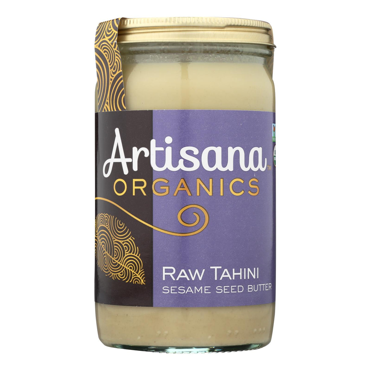 Artisana Organic Pure Raw Tahini (Pack of 6 - 14 Oz.) - Cozy Farm
