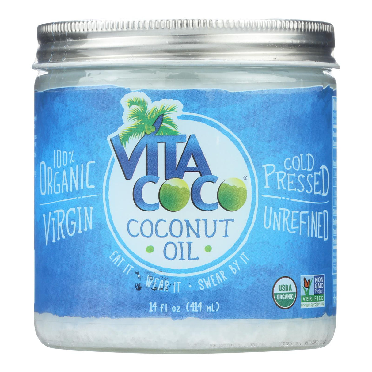 Vita Coco Organic Coconut Oil: Non-GMO, Zero-Trans Fat Cooking Oil (14 fl oz x 6) - Cozy Farm