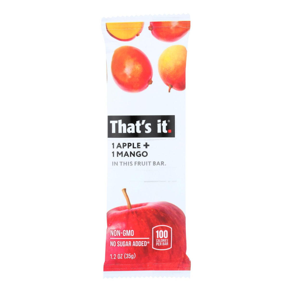 That's It Apple & Mango Fruit Bar - 12 ct - 1.2 oz - Cozy Farm