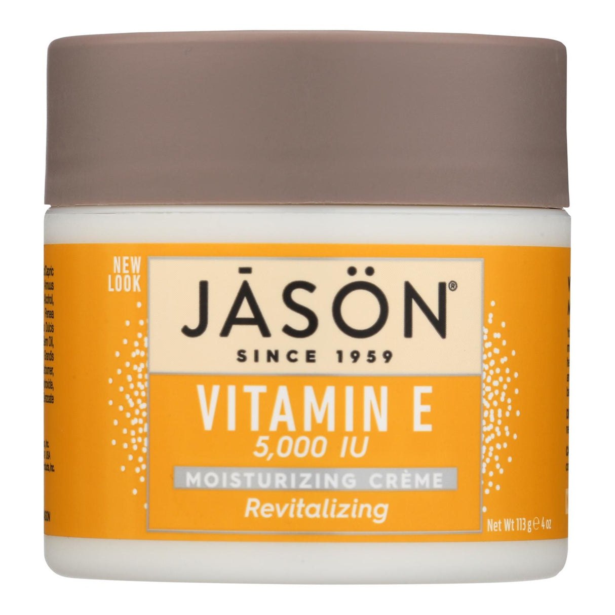 Jason Moisturizing Creme: Replenishing Vitamin E (Pack of 4 - 5000 IU Oz.) - Cozy Farm