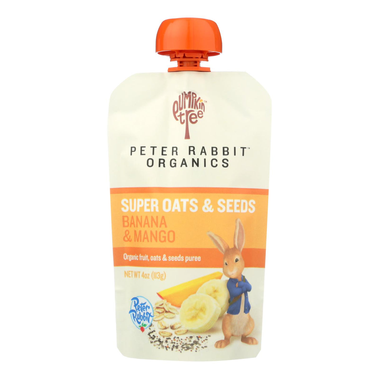 Peter Rabbit Organics Banana & Mango Oats & Seeds (10 Pack - 4 Oz.) - Cozy Farm