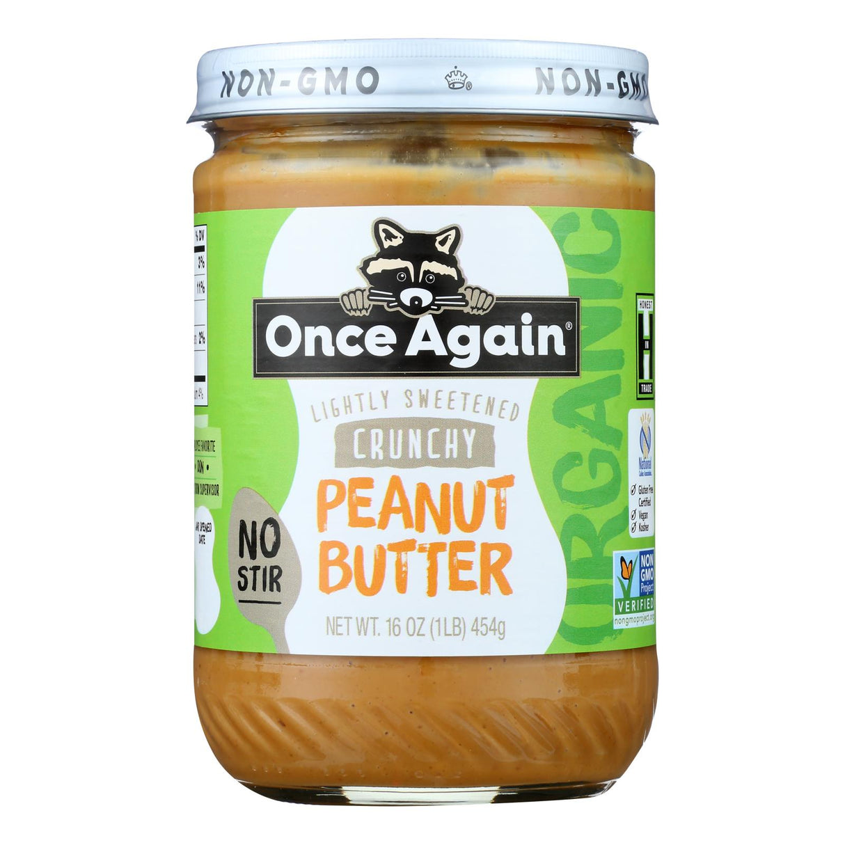 Once Again Creamy Peanut Butter Crunch (Pack of 6 - 16 Oz.) - Cozy Farm
