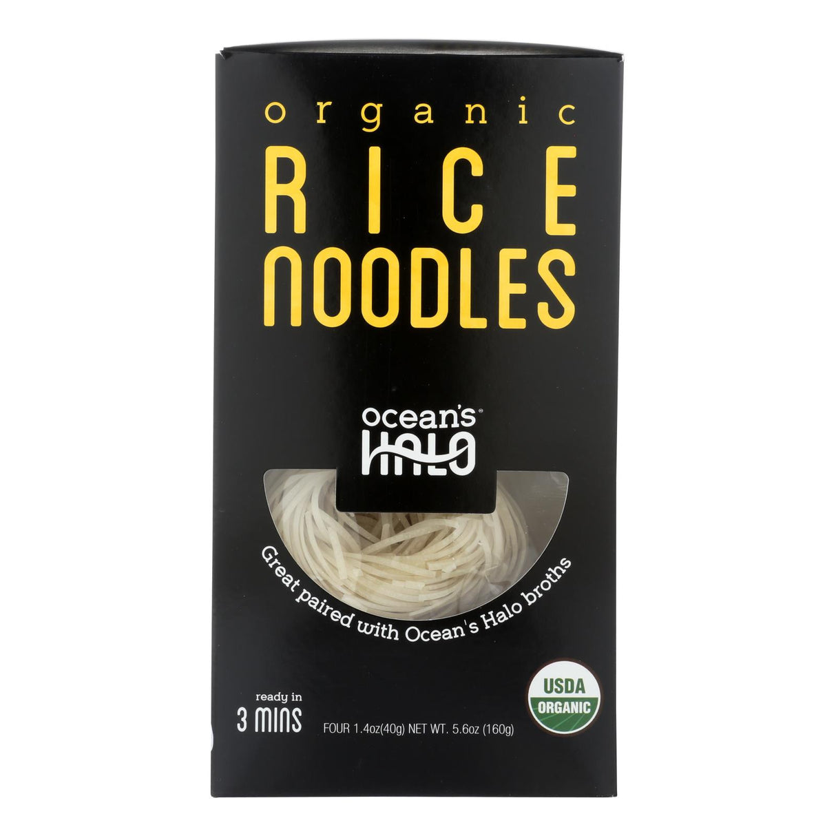 Ocean's Halo Noodles: Authentic Rice Noodle Delight (Pack of 5) - Cozy Farm