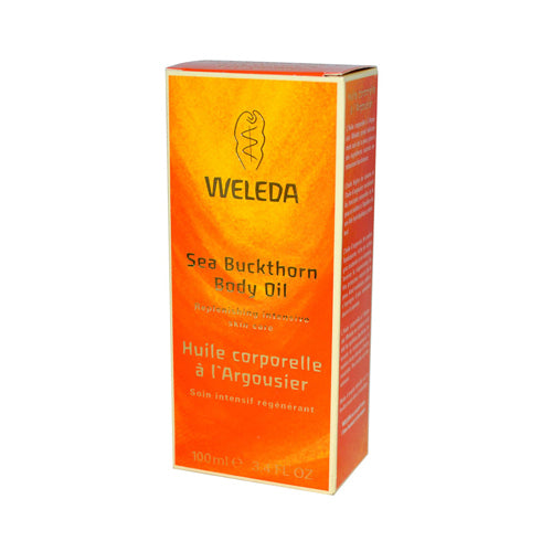 Weleda Nourishing Body Oil with Sea Buckthorn Extract (3.4 Fl Oz) - Cozy Farm