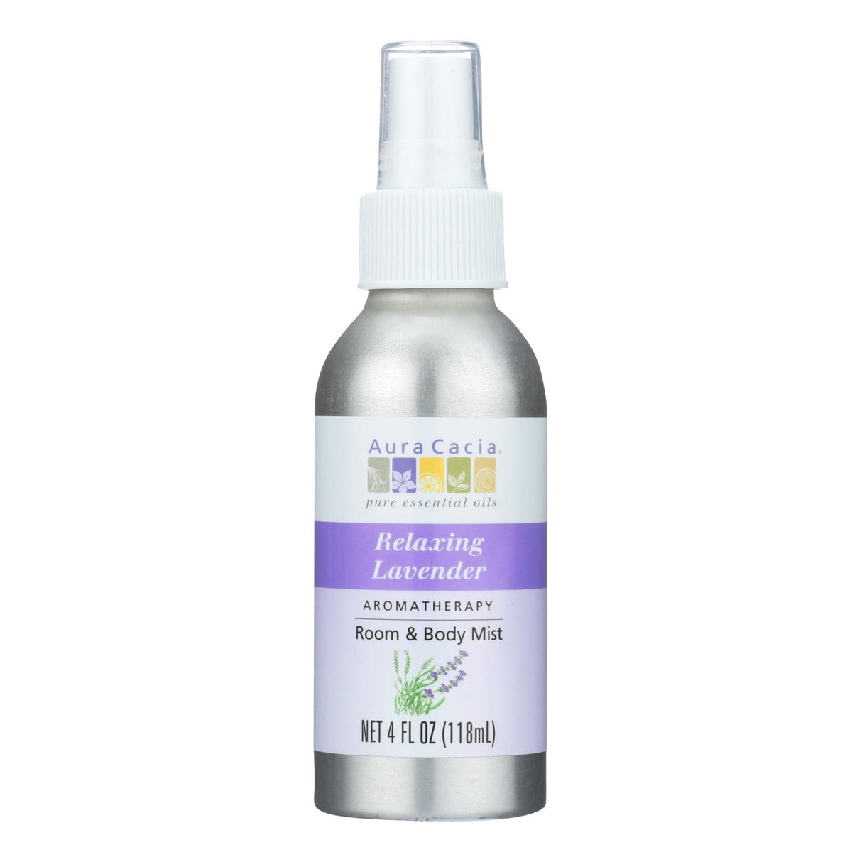 Aura Cacia Aromatherapy Mist Calming Lavender Harvest, 4 Fl Oz - Cozy Farm