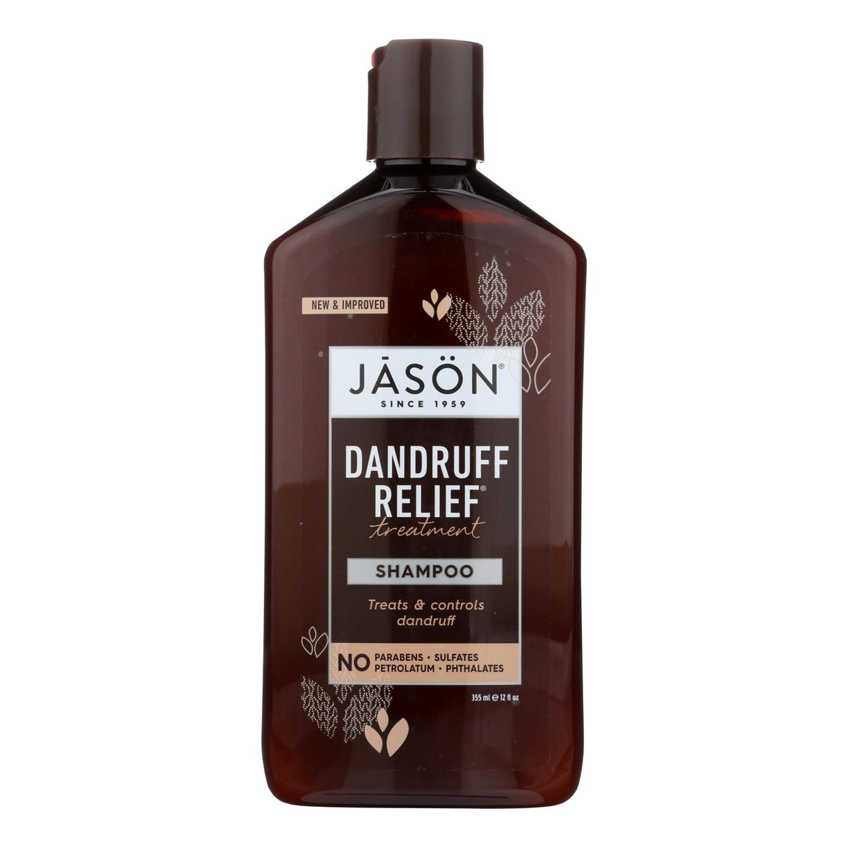 Jason Anti-Dandruff DTX Dandruff Relief Shampoo (12 Fl Oz.) - Cozy Farm