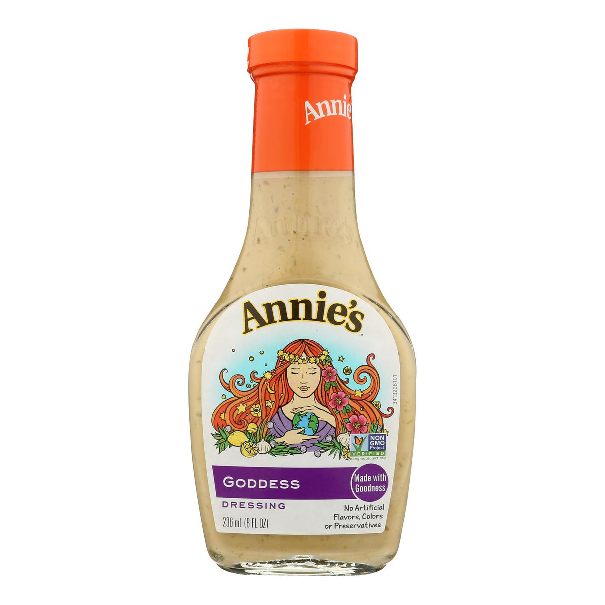 Annie's Naturals Goddess Green Goddess Salad Dressing, 8 Fl Oz (Pack of 6) - Cozy Farm