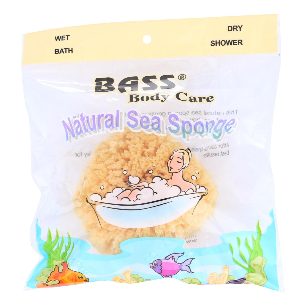 Bass Body Care Natural Sea Sponge - Cozy Farm