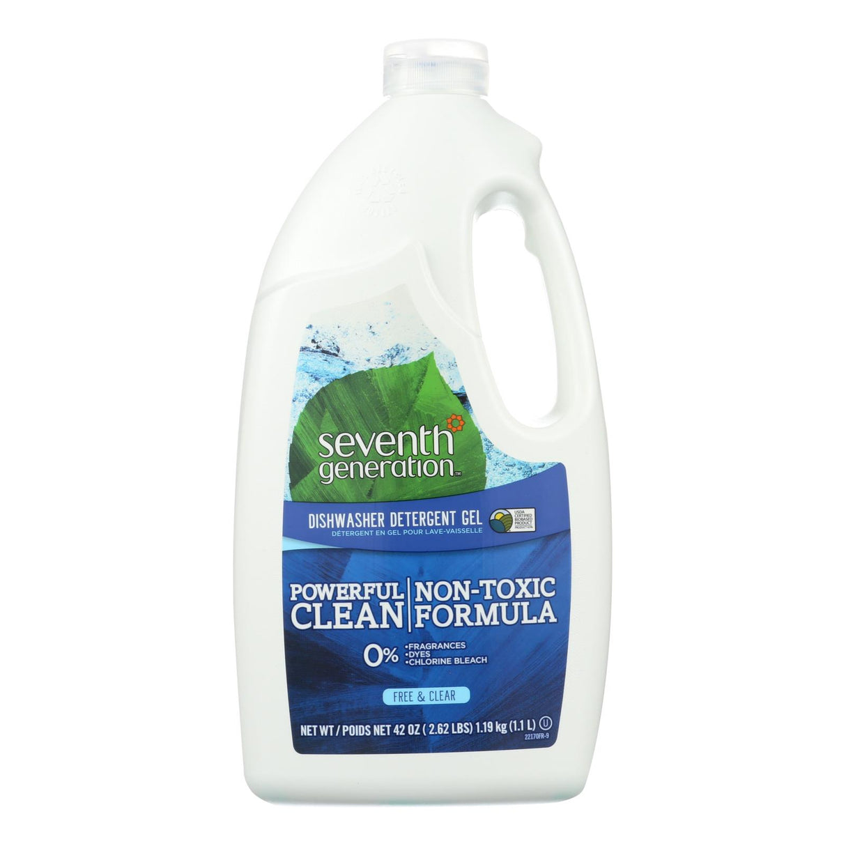 Seventh Generation Auto Dishwasher Gel - Free and Clear (6 ct - 42 Fl Oz/ea) - Cozy Farm